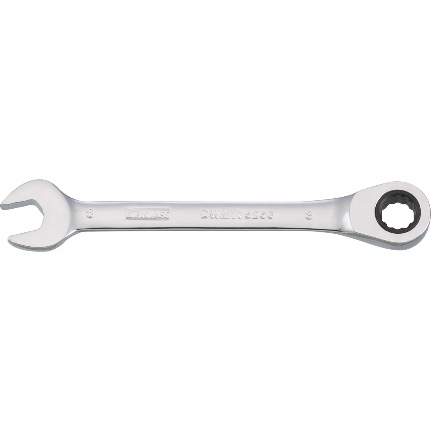 Dewalt DWMT75256OSP Mechanics Ratcheting Combination Wrench 8 MM - Mactool Shop