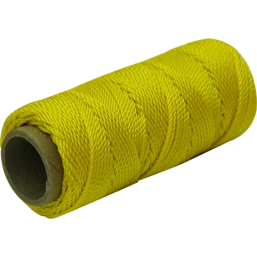 MarshallTown ML579 10219 - Twisted Nylon Mason's Line 500' Yellow, Size 18 6
