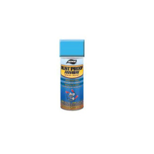 Aervoe 318 12 oz. Light Blue DTM Rust Proof Enamel Any-Way Paint - Mactool Shop