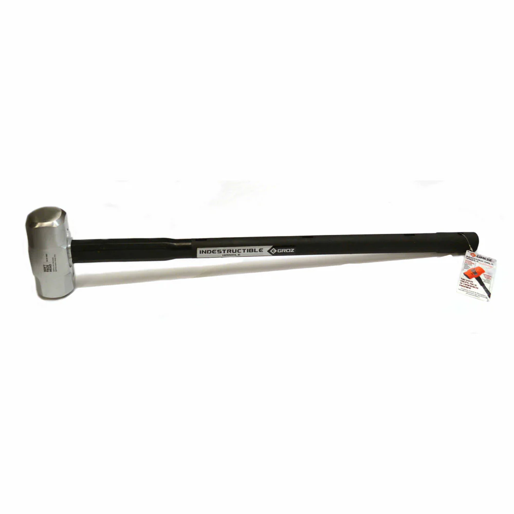 Groz 34565 Indestructible Handle Soft Face Sledge Hammer, 14Lb, 36