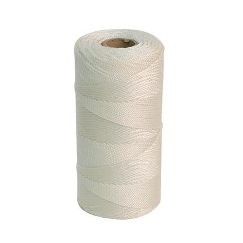 MarshallTown 629 16586 - Twisted Nylon Mason's Line 1000' White, Size 18 6