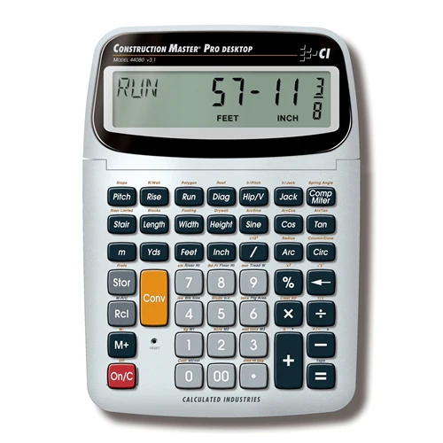 Calculated Industries 44080 Construction Master Pro Desktop - Mactool Shop