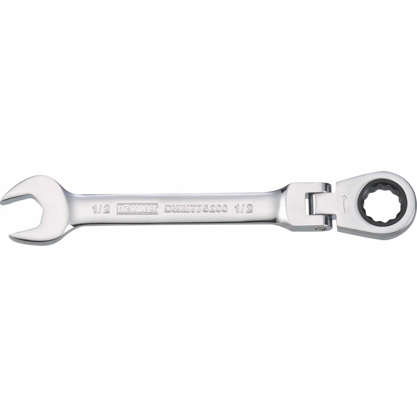 Dewalt DWMT75200OSP Mechanics Flat Head Ratcheting Combination Wrench 1/2