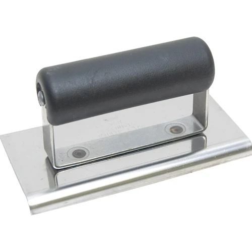 MarshallTown CE535SP 10989 - 6 X 3 SS Edger; 1/4R, 3/8L-Curved Ends-Plastic Handle - Mactool Shop
