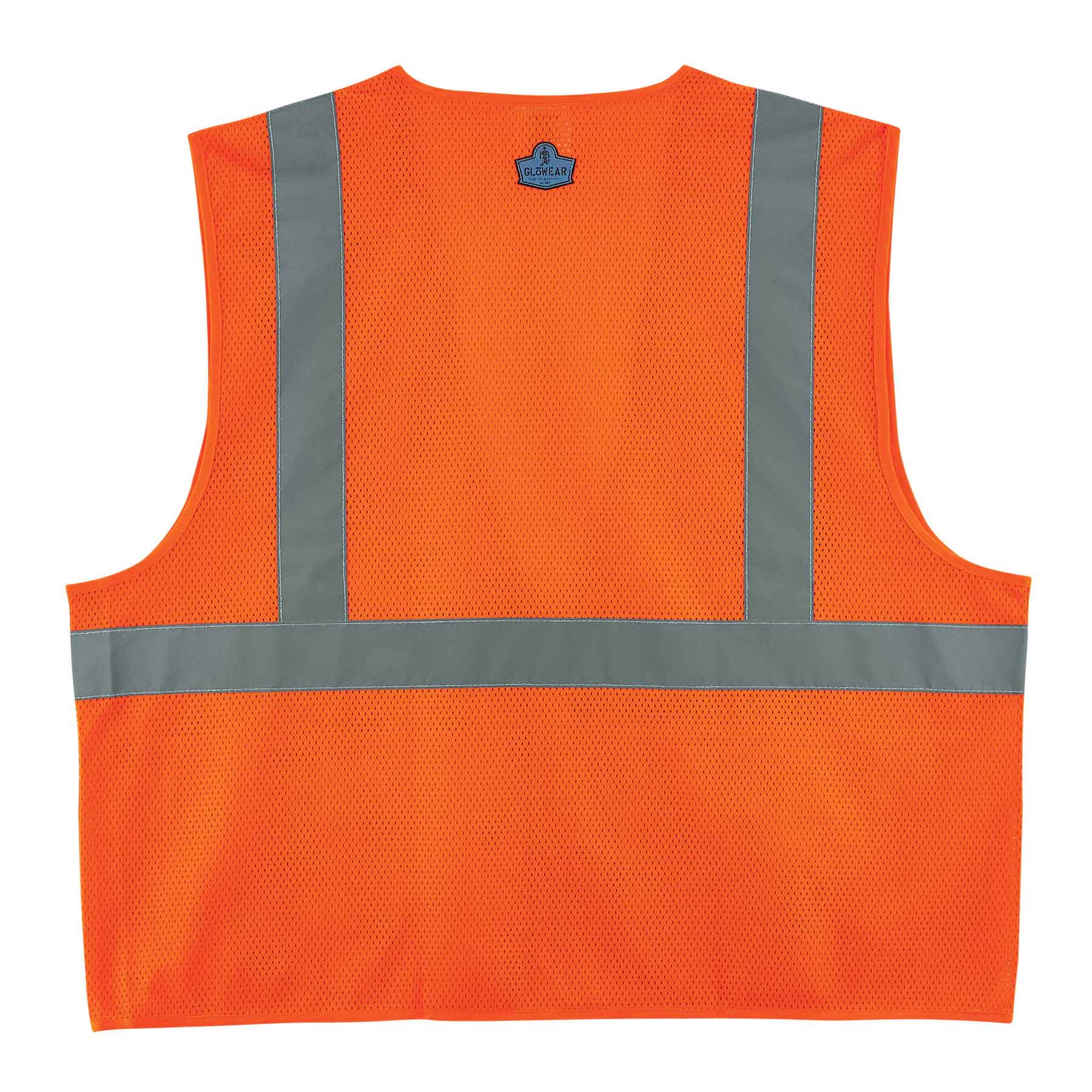 Ergodyne 21117 GloWear 8220Z Type R Class 2 Standard Mesh Vest, 2XL/3XL, HV Orange - Mactool Shop