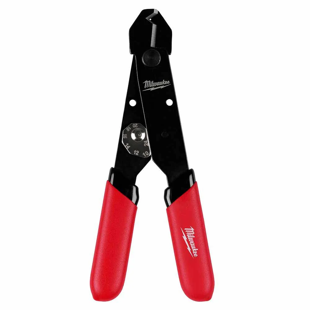 Milwaukee 48-22-3040 12-24 AWG Adjustable Compact Wire Stripper & Cutter - Mactool Shop
