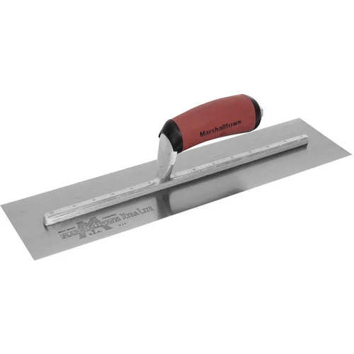 MarshallTown MXS61D 15279 - 16 X 3 1/2 Finishing Trowel Curved DuraSoft Handle - Mactool Shop