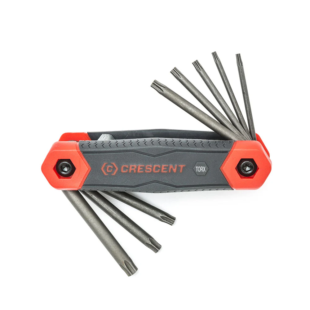 Crescent CHKFT8 8 Pc. Folding Torx® Dual Material Key Set - Mactool Shop