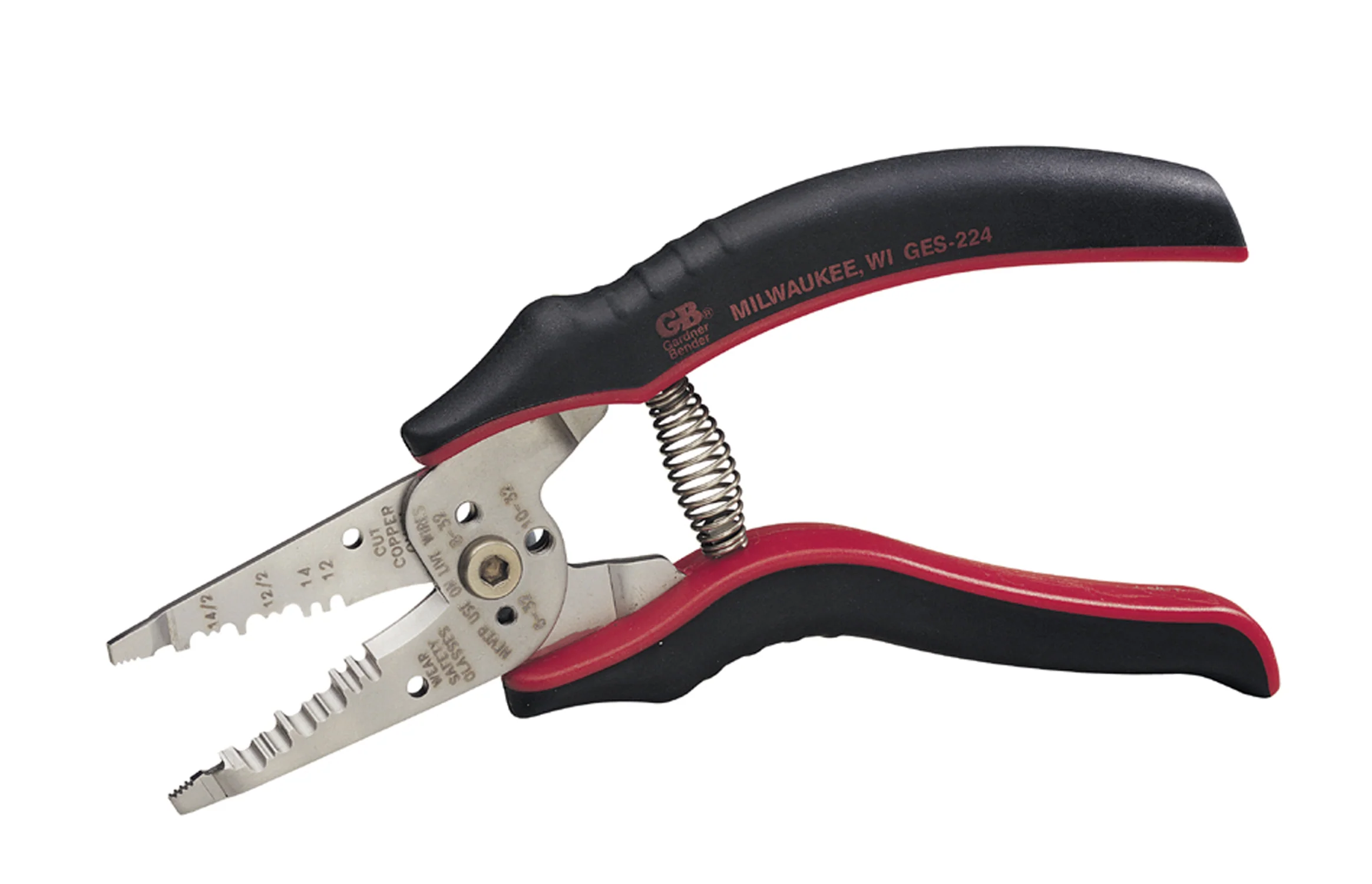 Gardner Bender GES-224 Pro Grade ArmorEdge Cable Stripper, SS, 7