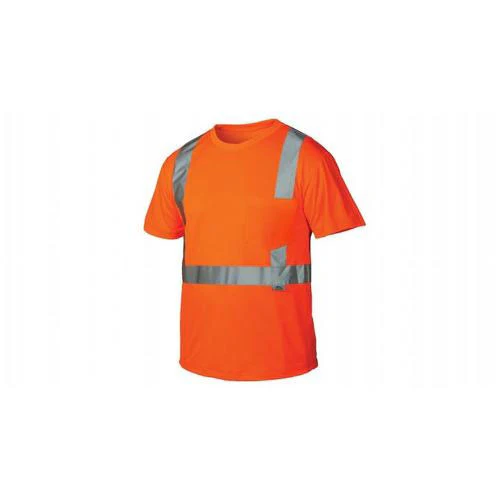 Pyramex RTS2120X5 Hi-Vis Orange T-Shirt - Size 5X Large - Mactool Shop