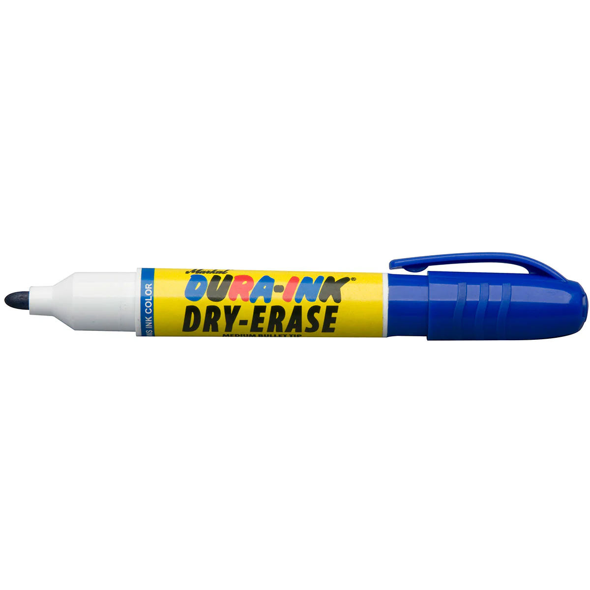 Markal 96572 Dura-Ink Dry Erase, Bullet Tip, Blue, 48 Pack - Mactool Shop