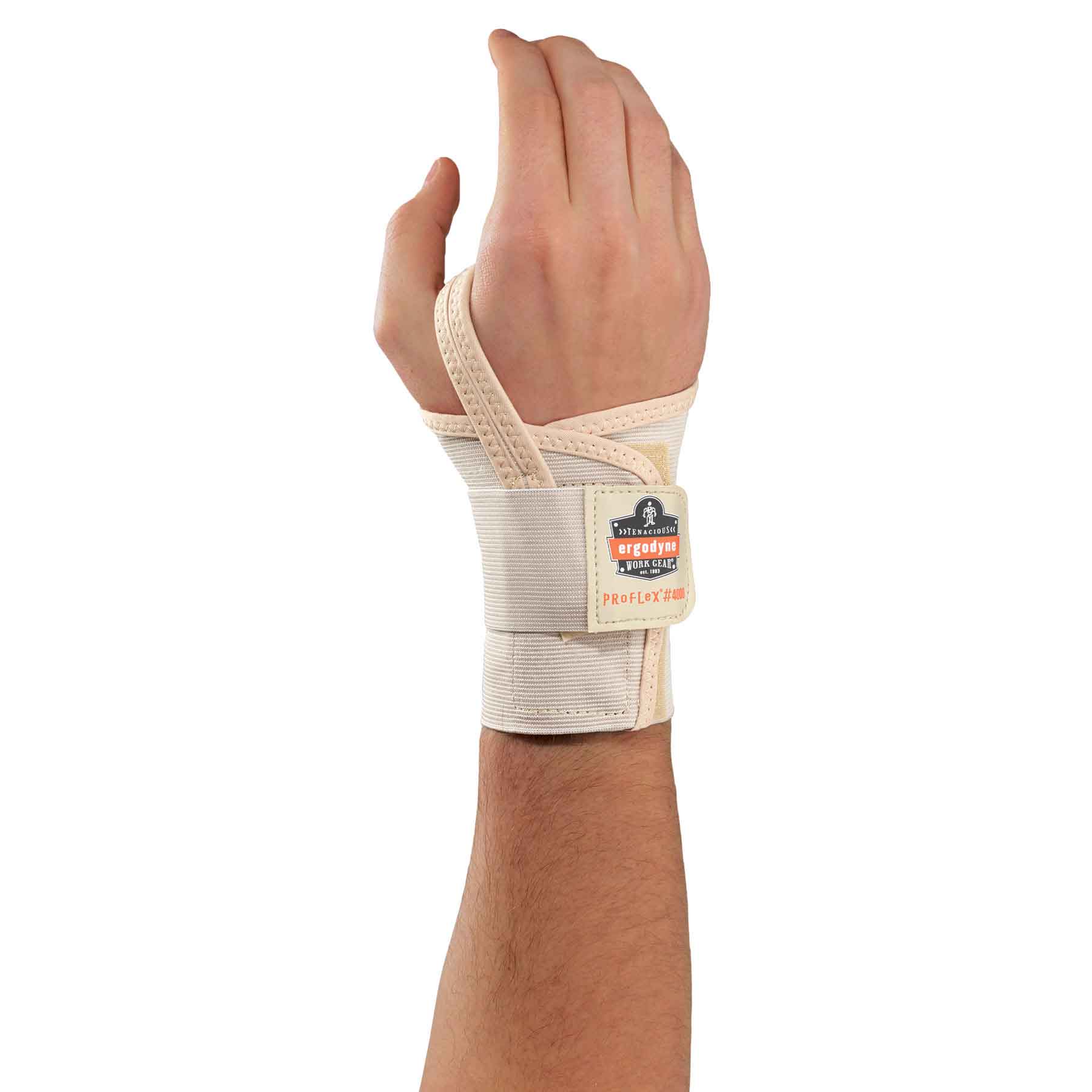 Ergodyne 70112 ProFlex 4000 Single Strap Wrist Support, Small, Tan - Mactool Shop