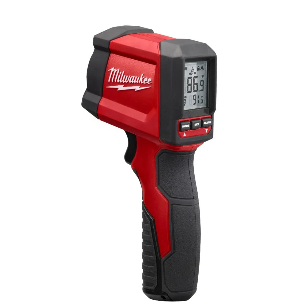Milwaukee 2267-20NST 10:1 Infrared Temp Gun 9-Volt NIST Certified - Mactool Shop