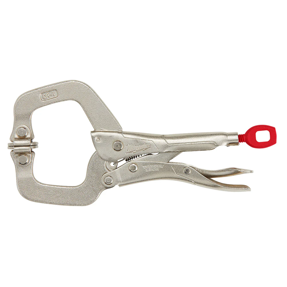 Milwaukee 48-22-3522 6 INCH TORQUE LOCK LOCKING C-CLAMP WITH SWIVEL JAWS - Mactool Shop