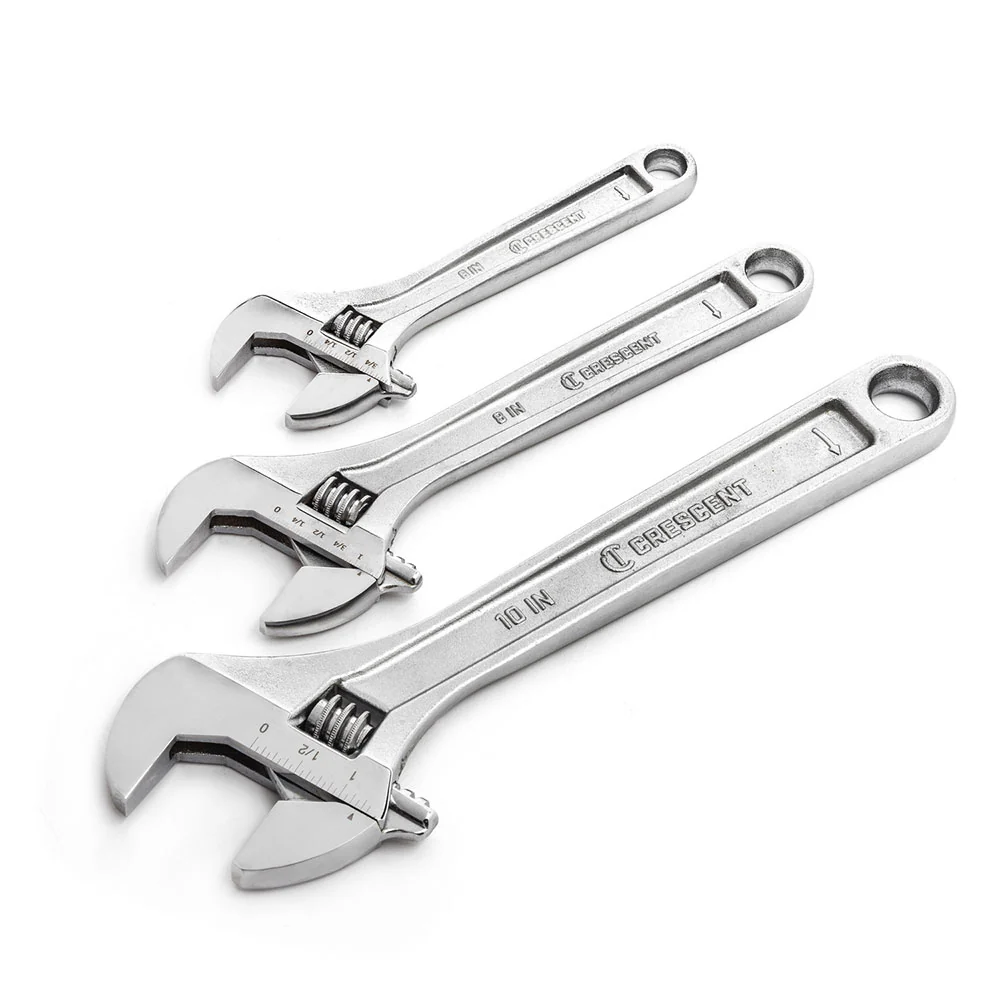 Crescent AC3PC 3 Pc. Adjustable Wrench Set 6