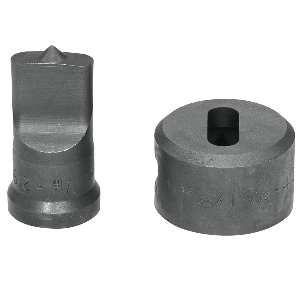 Edwards PDOB3/8X1-1/16 3/8X1-1/16 Oblong Punch & Die Set With Key-Way - Mactool Shop
