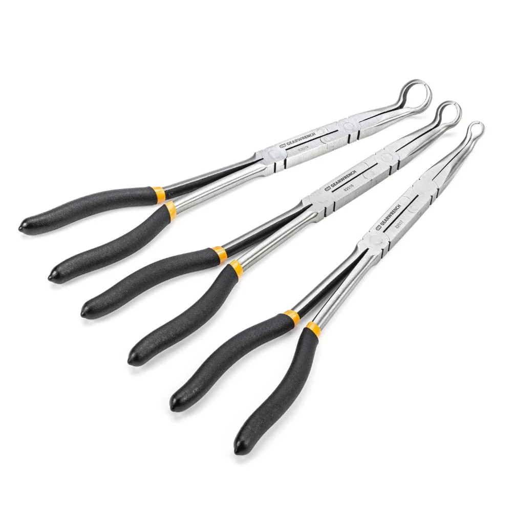 GearWrench 82107 3pc. Double-X Hose Grip Pliers Set - Mactool Shop