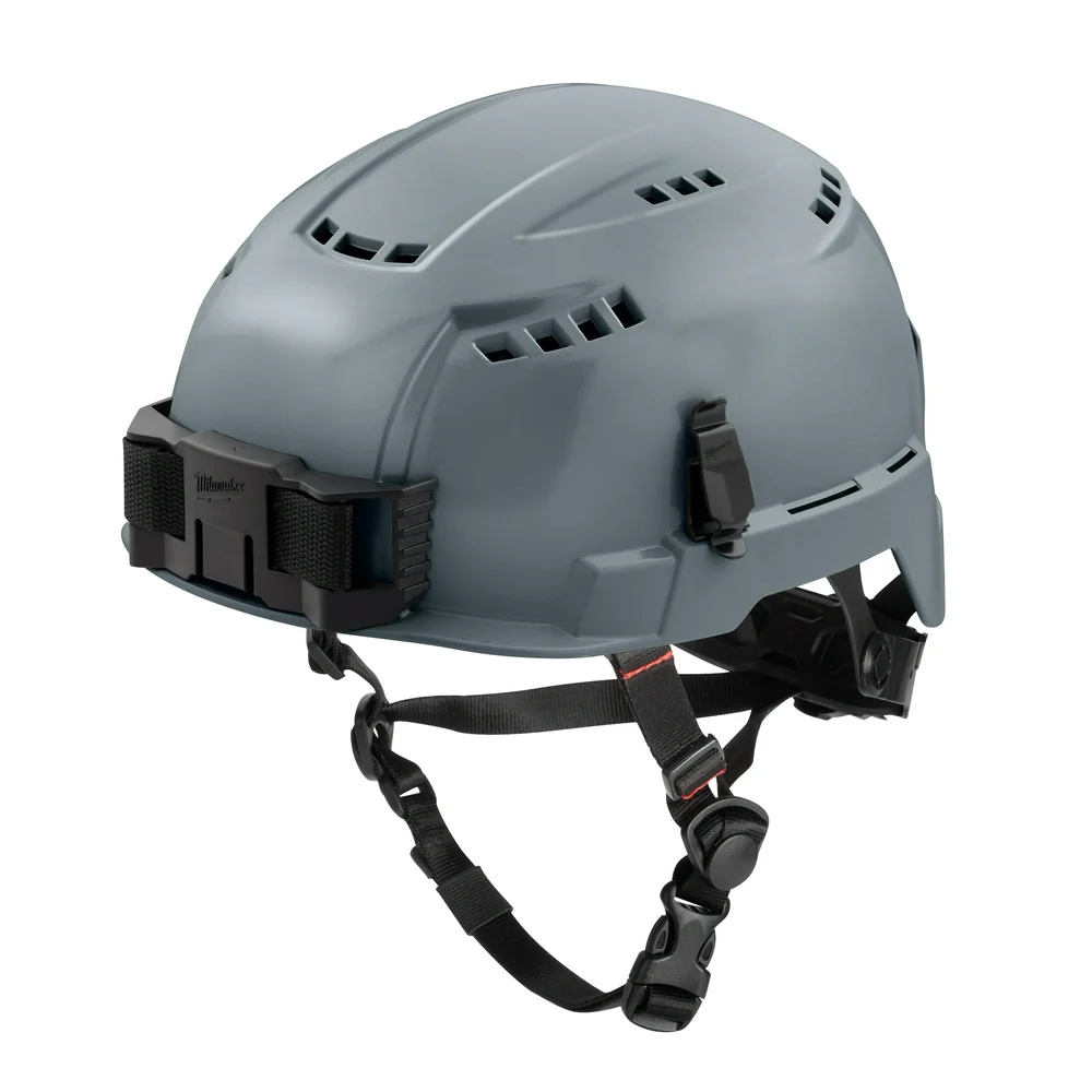 Milwaukee 48-73-1334 BOLT Gray Safety Helmet (USA) - Type 2, Class C, Vented - Mactool Shop