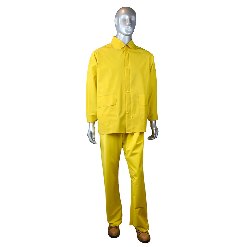 Radians RS01-NSYV-6X ERW 35 3-Piece Economy Rainsuit, Yellow, 6X - Mactool Shop