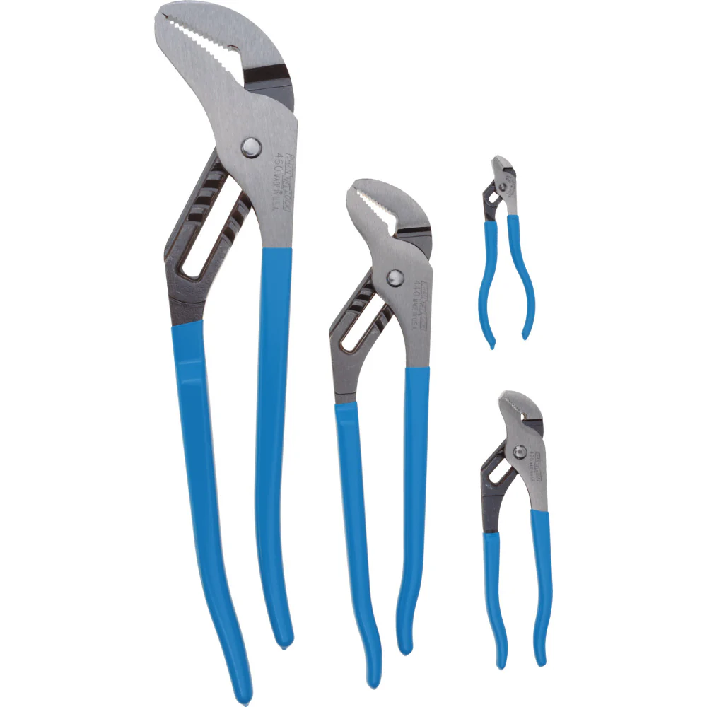 Channellock PC-1 4pc Pro's Choice Set, 4.5