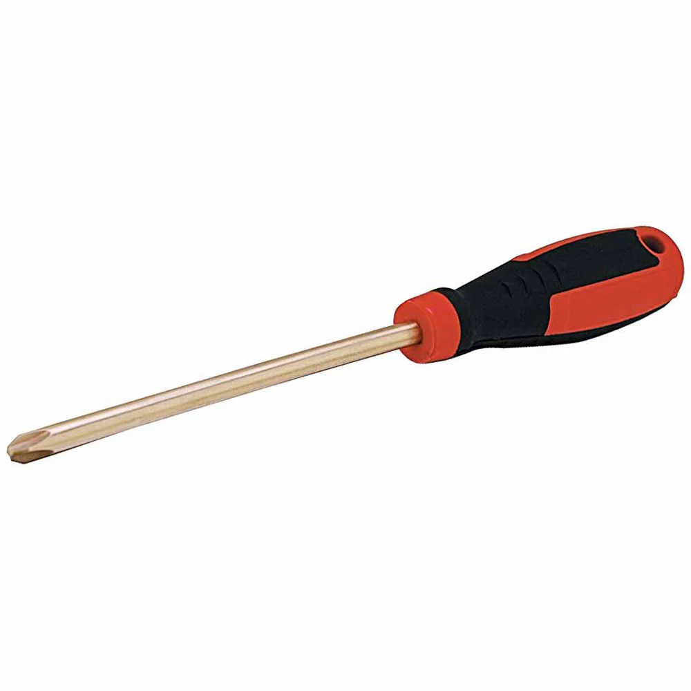 CS Unitec Ex803-4B Copper Beryllium Non-Sparking, Non-Magnetic, Corrosion Resistant Phillips Head Screwdriver #4 - Mactool Shop
