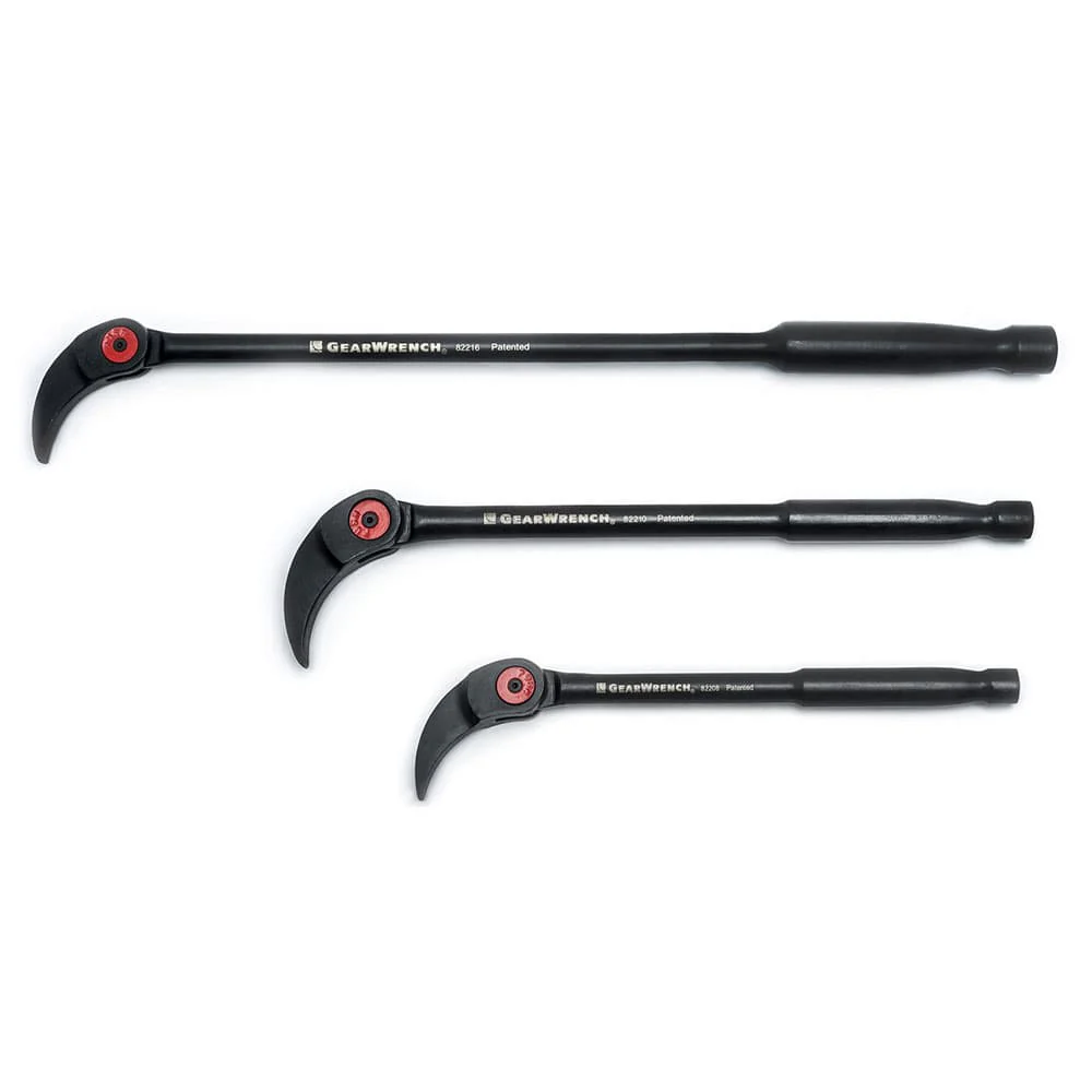 GearWrench 82301D 3 Pc. Indexing Pry Bar Set 8