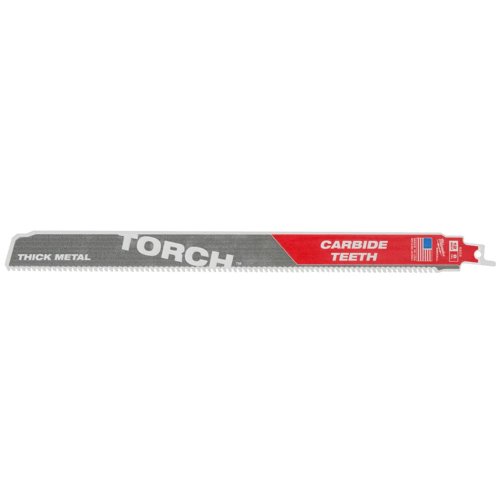 Milwaukee 48-00-5203 12” 7TPI The TORCH™ with Carbide Teeth SAWZALL® Blade 1PK - Mactool Shop