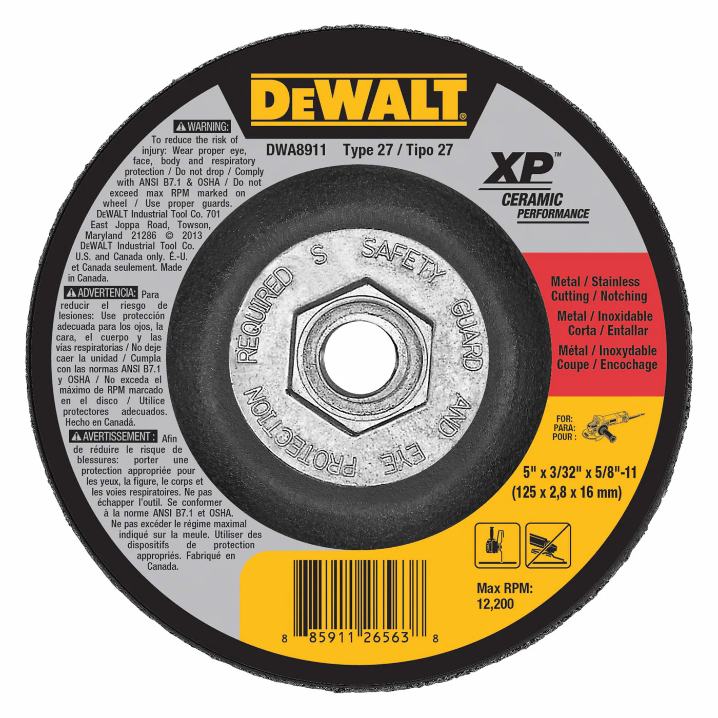 DeWalt DWA8911 5