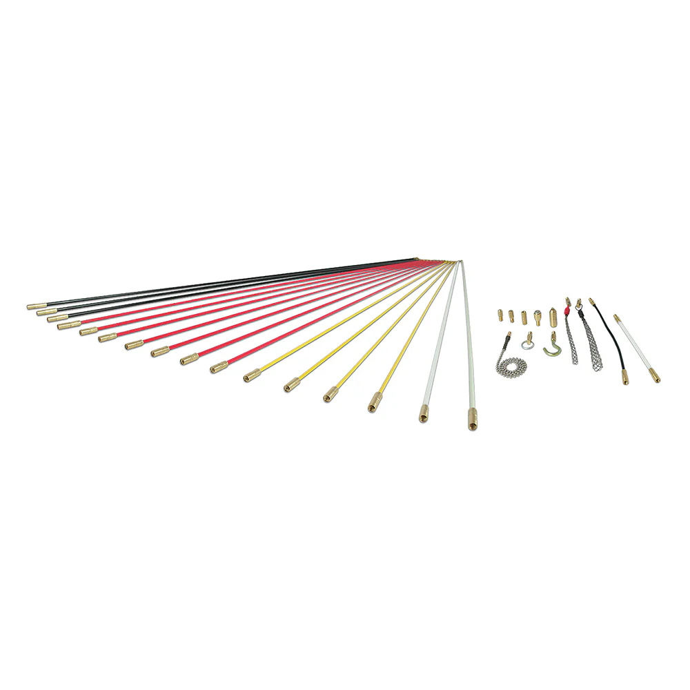 Klein SRS56981 Mega Fish Rod Kit, 52.5', 34 Pieces - Mactool Shop
