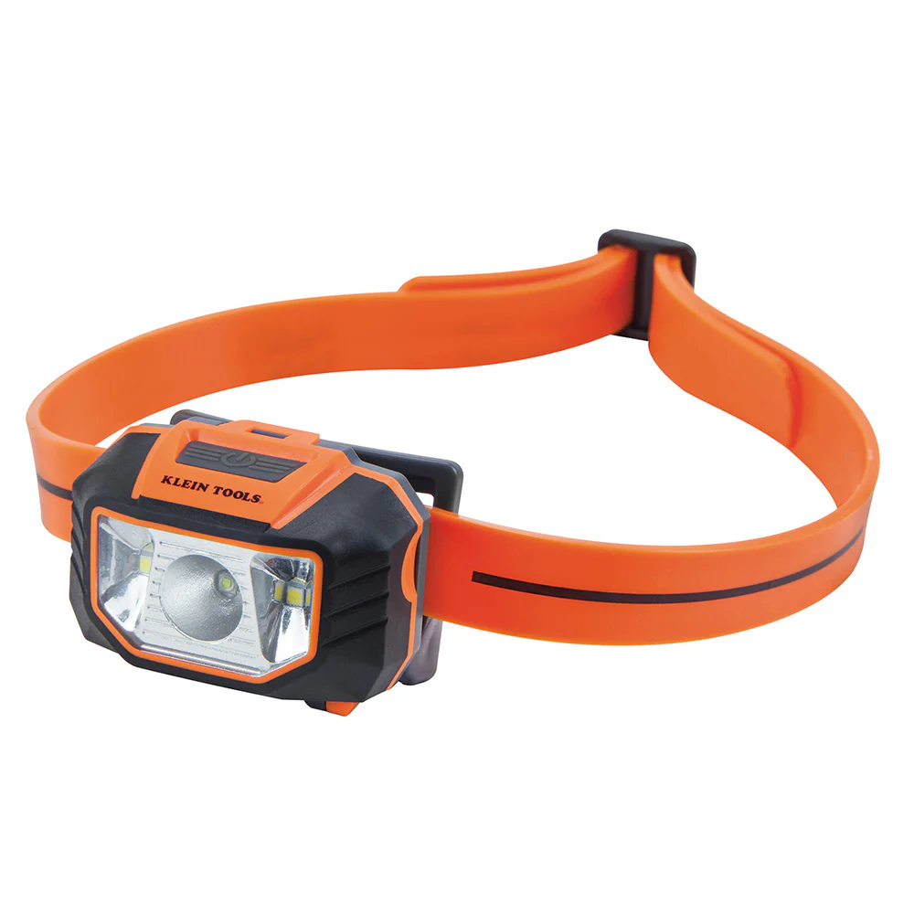 Klein 56220 LED Headlamp Flashlight with Strap for Hard Hat - Mactool Shop