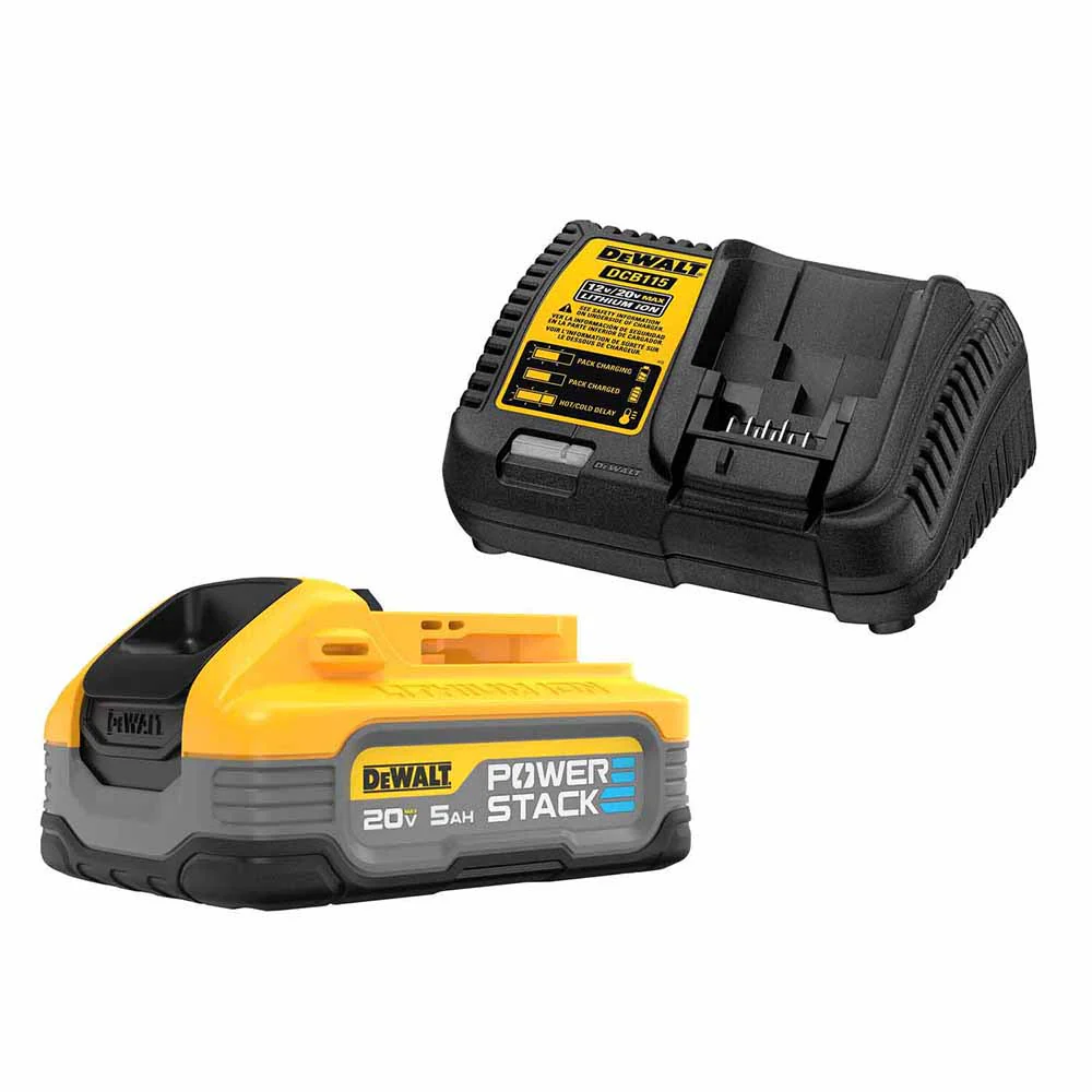 DeWalt DCBP520C 20V Max PowerStack 5Ah Starter Kit - Mactool Shop