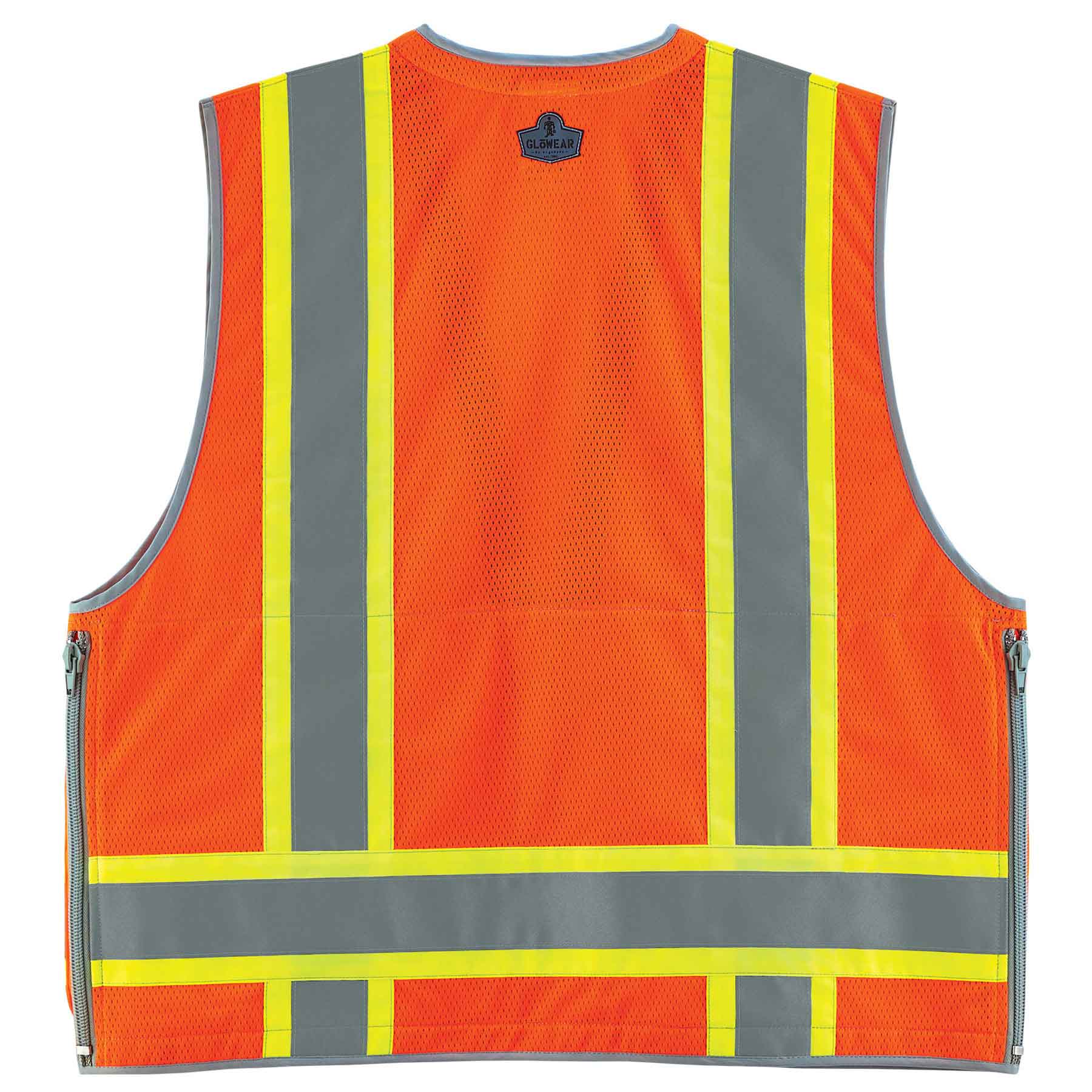 Ergodyne 21459 GloWear 8254HDZ Type R Class 2 Heavy-Duty Surveyors Vest, 4XL/5XL, HV Orange - Mactool Shop