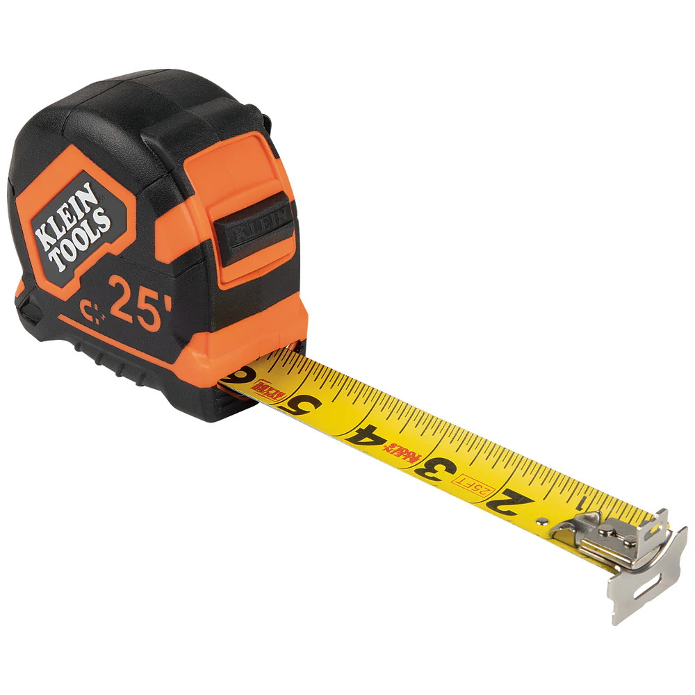 Klein 9225 25-Foot Magnetic Double-Hook Tape Measure - Mactool Shop