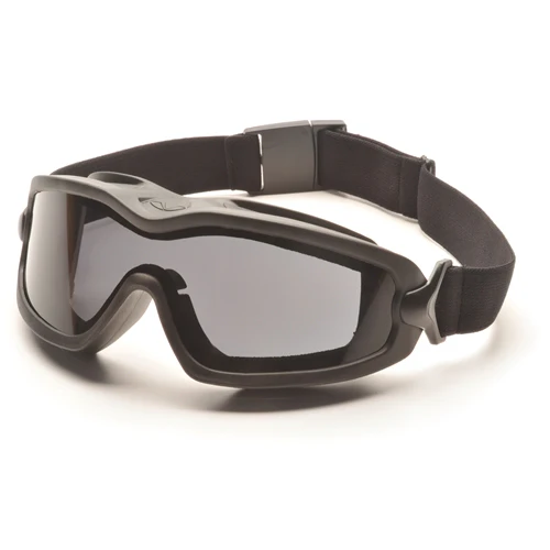 Pyramex GB6420SDT V2G-XP Eyewear Dual Gray Anti-Fog with Black Frame - Mactool Shop