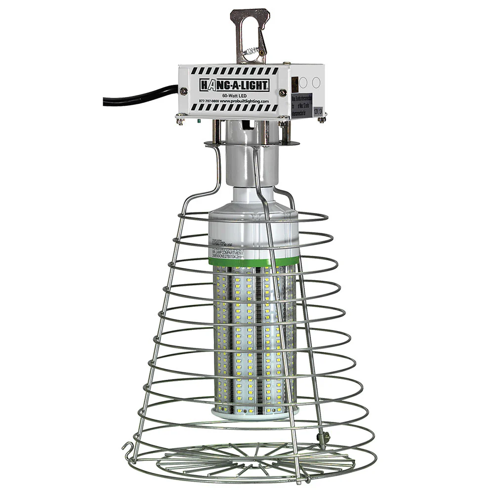 ProBuilt 111060NR Hang-A-Light 60 W LED Corn Cob for Hardwiring - Mactool Shop
