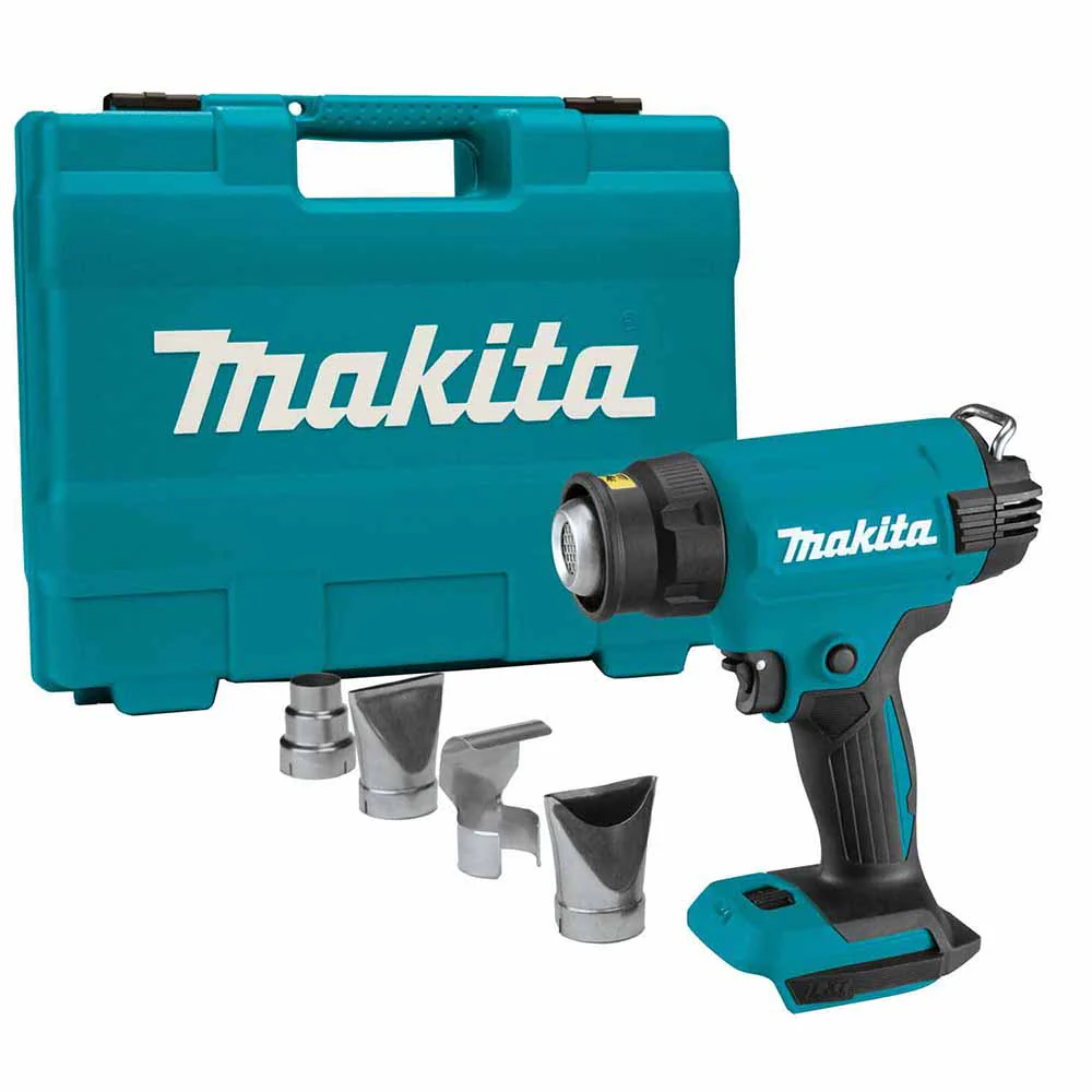 Makita XGH02ZK 18V LXT Lithium-Ion Cordless Variable Temperature Heat Gun, Tool Only - Mactool Shop