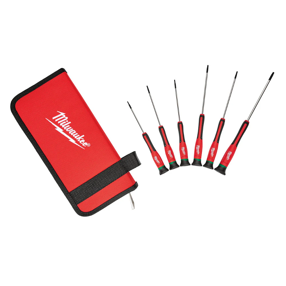 Milwaukee 48-22-2610 6 PC TORX® Precision Screwdriver Set - Mactool Shop