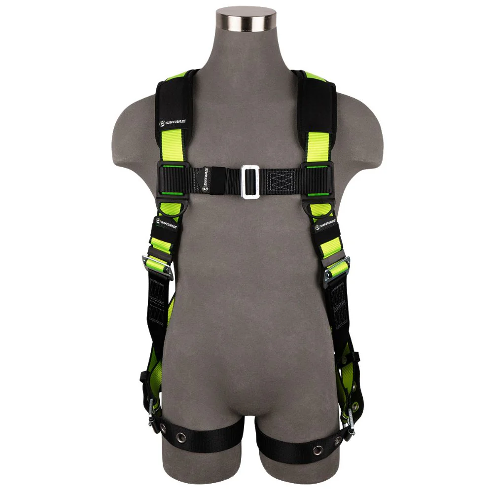 Safewaze FS185-S/M Pro Full Body Harness: 1D, Mb Chest, Tb Legs - Mactool Shop