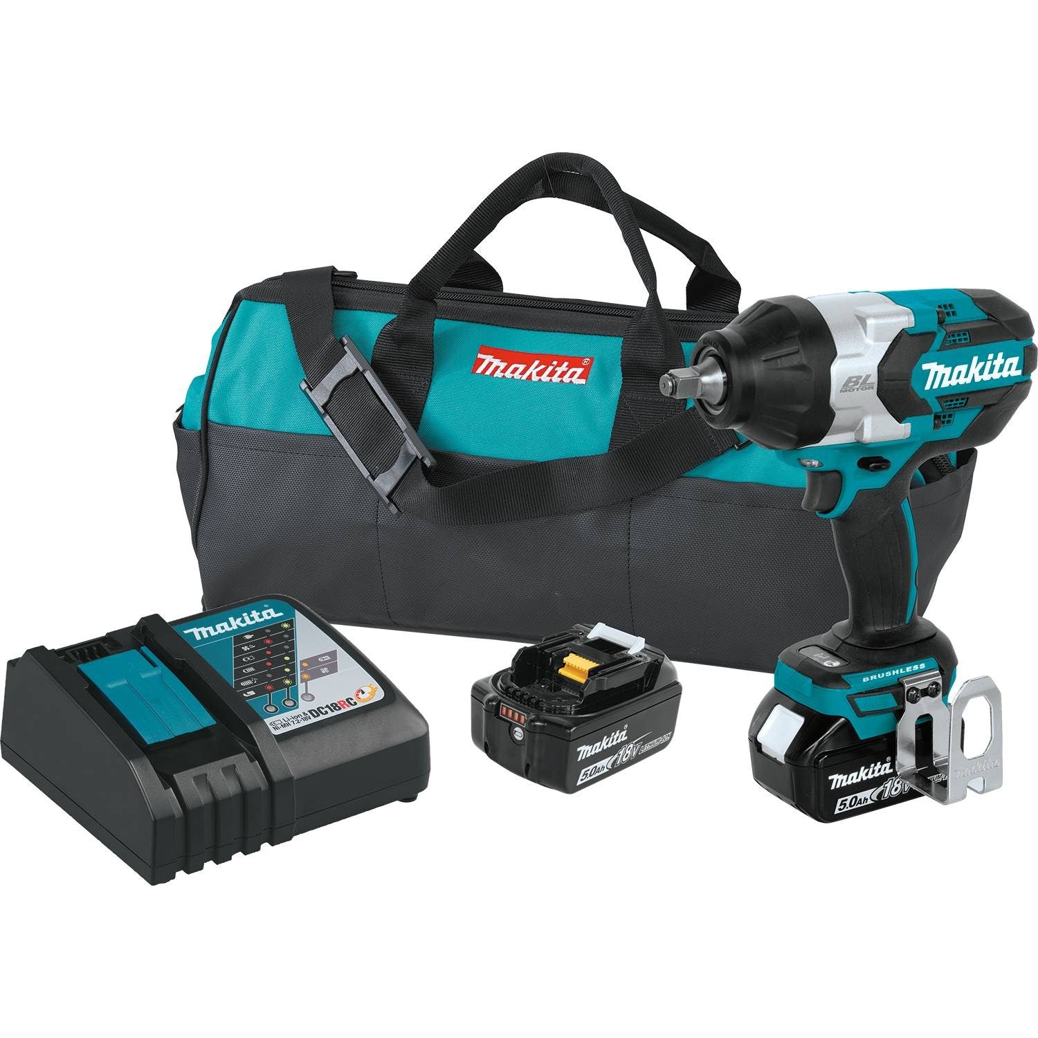 Makita XWT08T 18V LXT Li-Ion Brushless Cordless High Torque 1/2