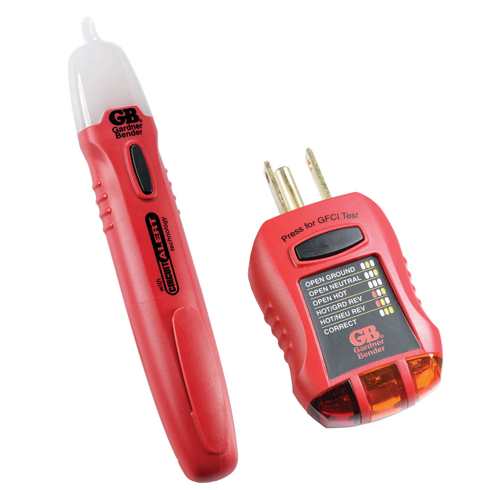 Gardner Bender GTK-2 Two Piece Safety Kit, GVD-3504 & GFI-3501 - Mactool Shop