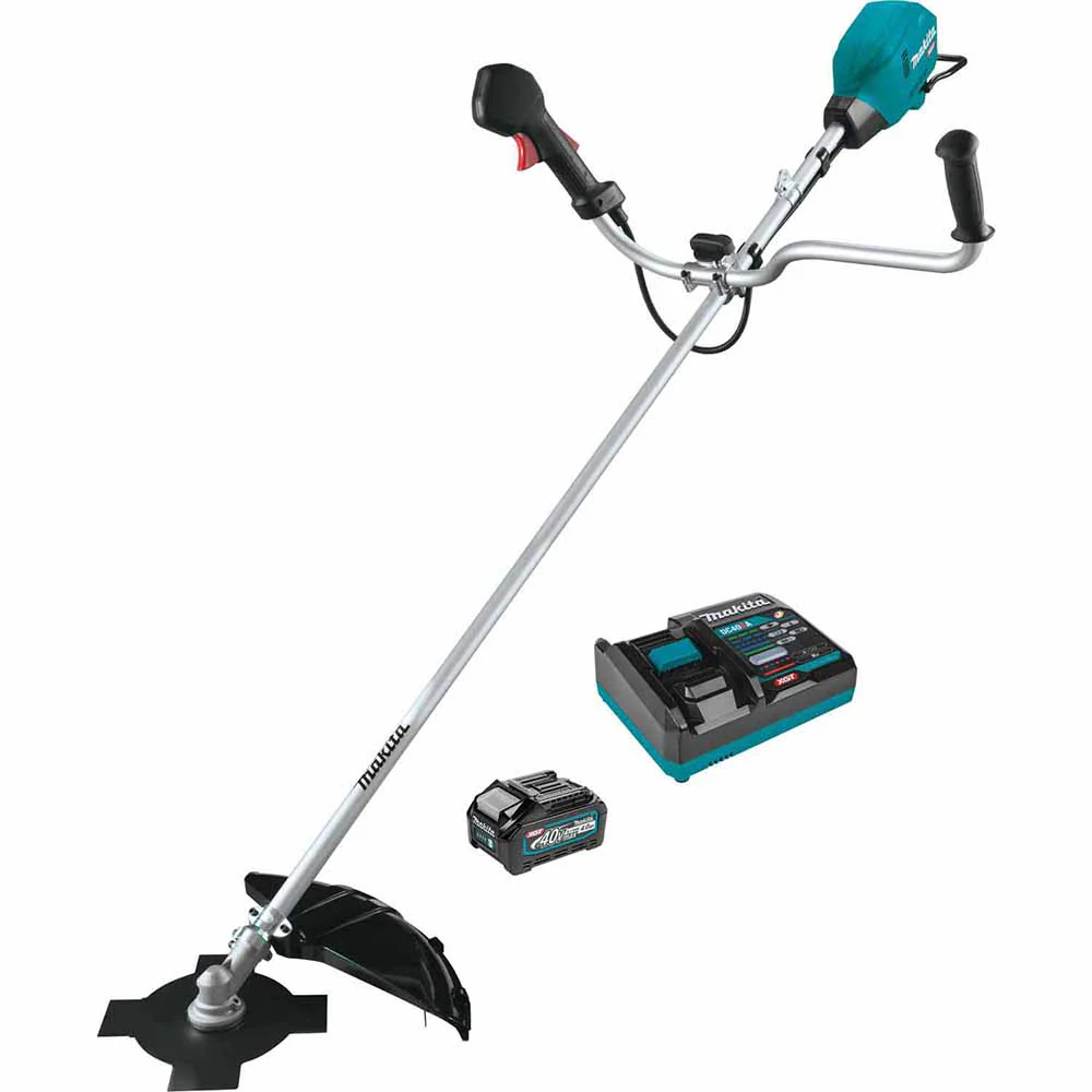 Makita GRU02M1 40V max XGT Brushless Cordless Brush Cutter Kit (4.0Ah) - Mactool Shop