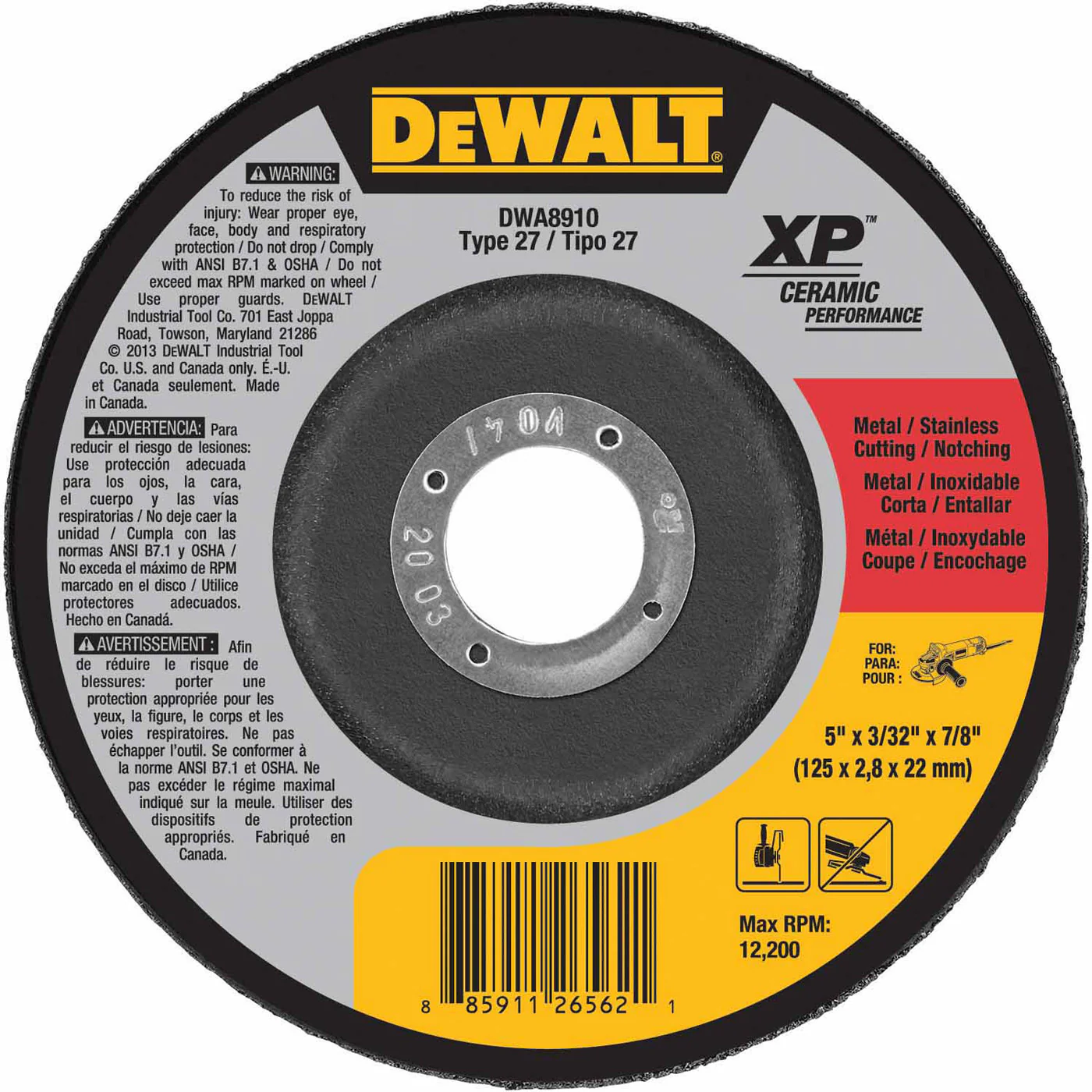 DeWalt DWA8910 5