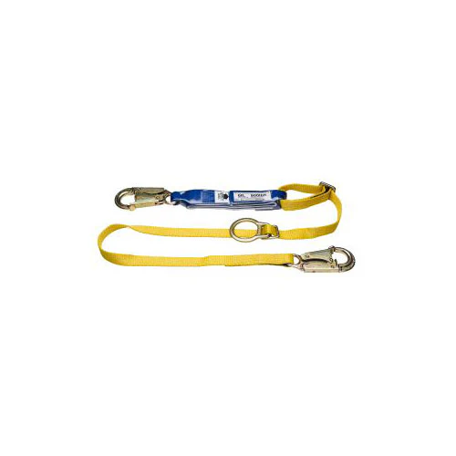 Werner C311103 6' DeCoil Tie-Back Adjustable Single Leg Lanyard - Mactool Shop