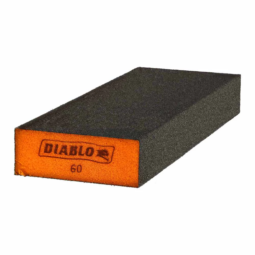 Diablo DFBBLOCBMD01G Extended Flat 60-Grit (Medium) Sanding Sponge - Mactool Shop