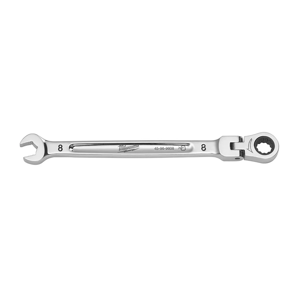 Milwaukee 45-96-9608 8mm Flex Head Combination Wrench - Mactool Shop