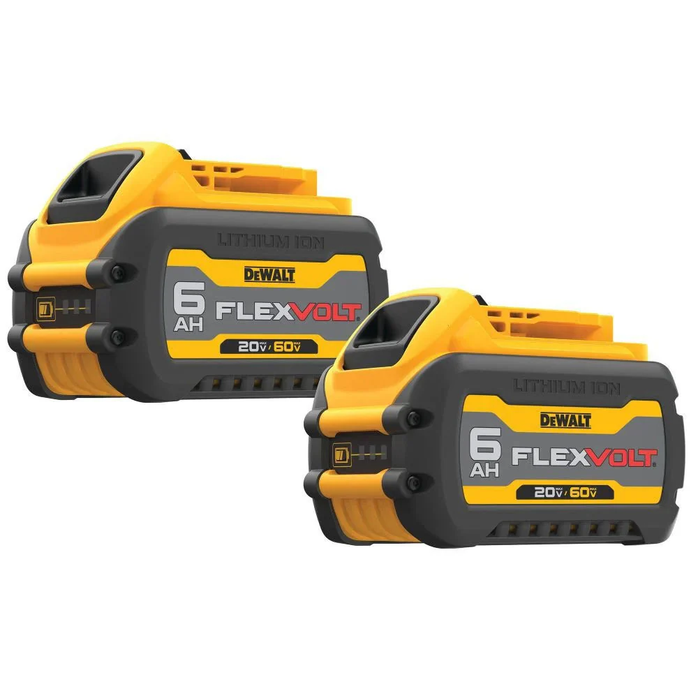 DeWalt DCB606-2 20/60V MAX FlexVolt 6.0Ah 2-Pack Kit - Mactool Shop