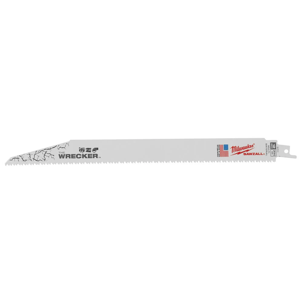 Milwaukee 48-01-2711 WRECKER Multi-Material SAWZALL Blade 12