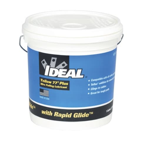 IDEAL 31-391 Yellow 77 Plus Wire Pulling Lubricant 1-Gallon Pail - Mactool Shop