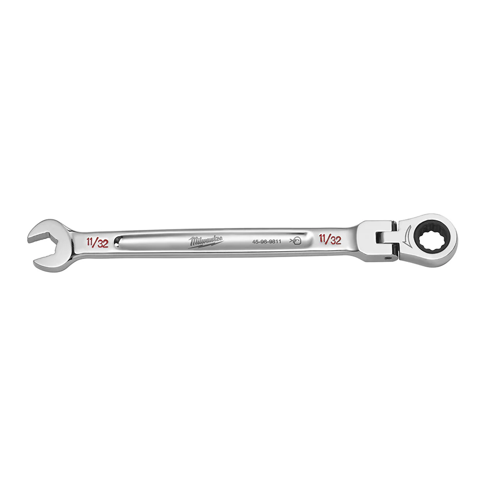 Milwaukee 45-96-9811 11/32in. Flex Head Combination Wrench - Mactool Shop