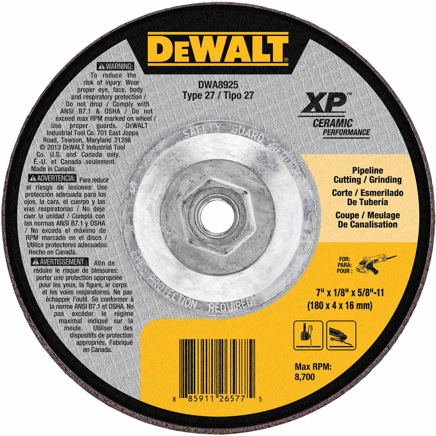 DeWalt DWA8925 7
